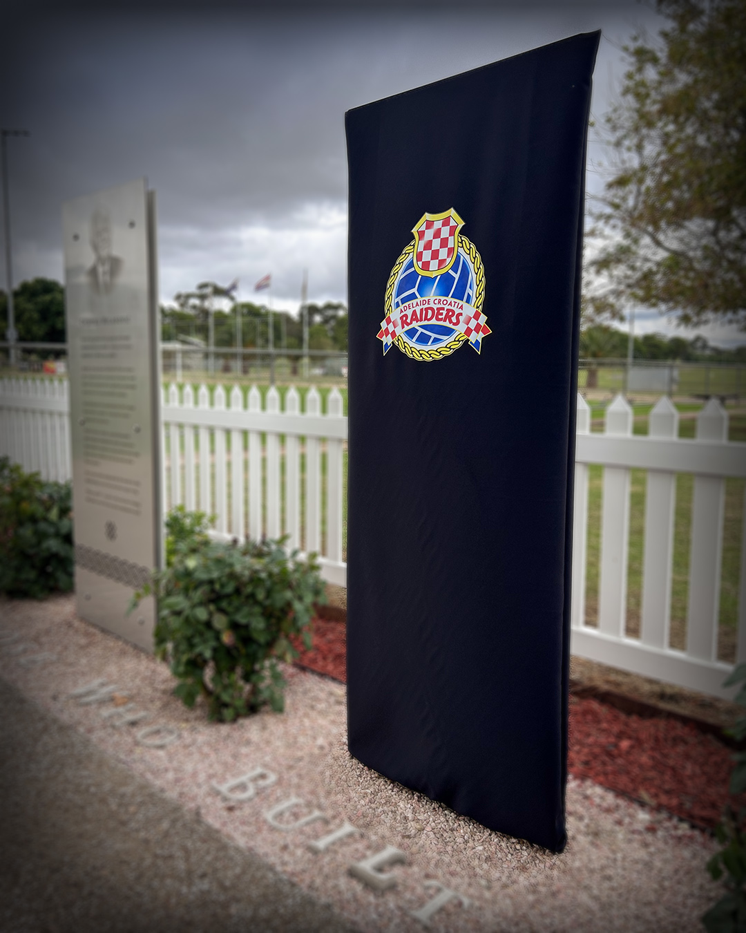 Memorial Plaques: Honouring Club Great Reno Martinovic (Adelaide Croatia Raiders)