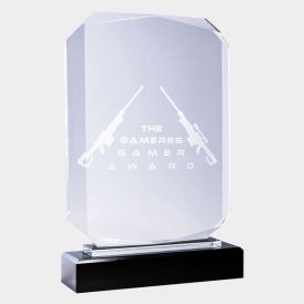"The King of Crystal" Crystal Award Rectangle 3.6kg