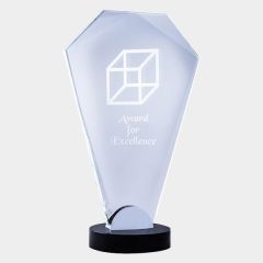 evright.com | Black Onyx Glass Award Arch