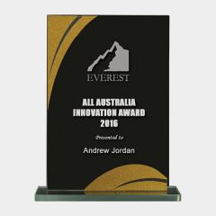 evright.com | Clear Glass Award Smooth Peak