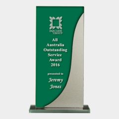 evright.com | Clear Glass Award Smooth Peak
