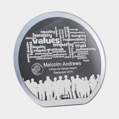 evright.com | Mirror Glass Award Circle