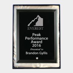 evright.com | Clear Glass Award Smooth Peak