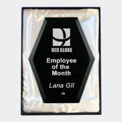 evright.com | Clear Glass Award Smooth Peak