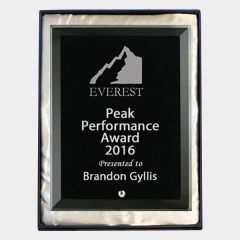 evright.com | Clear Glass Award Smooth Peak