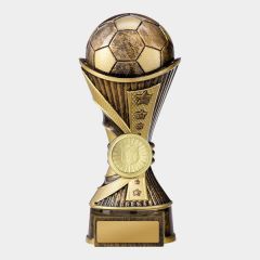 evright.com | Invictus Bronze Series Soccer Trophy | 150mm