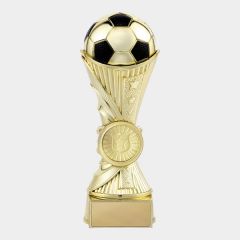 evright.com | Invictus Soccer Trophy Gold | 150mm