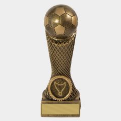 evright.com | Zee Tower Gold Series Soccer Trophy | 150mm