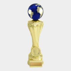 evright.com | Globe Soccer Trophy Gold | 180mm