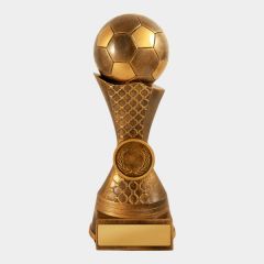 evright.com | Crusader Series Soccer Trophy Gold | 150mm