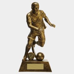 evright.com | Striker Series Soccer Trophy Male | 140mm