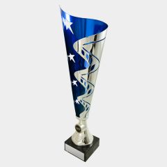 evright.com | The Teslor Cup - Silver and Blue