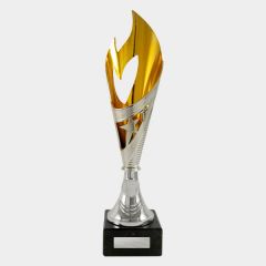 evright.com | Arianna Cup Dance / Calisthenics Trophy - Gold + Purple | 272mm