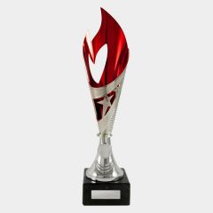 evright.com | Arianna Cup Dance / Calisthenics Trophy - Gold + Purple | 272mm