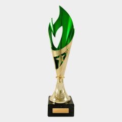 evright.com | Arianna Cup Dance / Calisthenics Trophy - Gold + Purple | 272mm