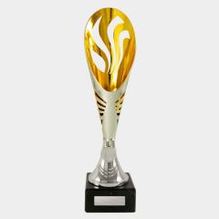 evright.com | Arianna Cup Dance / Calisthenics Trophy - Gold + Purple | 272mm