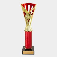 evright.com | Arianna Cup Dance / Calisthenics Trophy - Gold + Purple | 272mm