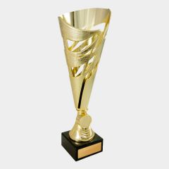 evright.com | Arianna Cup Dance / Calisthenics Trophy - Gold + Purple | 272mm