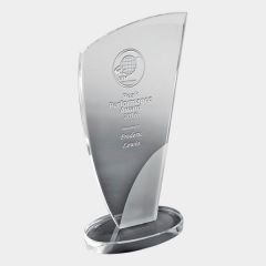 evright.com | Clear Glass Award Jagged Edge Peak