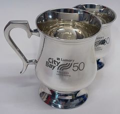 evright.com | Personalised Stainless Steel Tankard City Bay Giftware