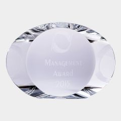 evright.com | Clear Infiniti Crystal Award Oval