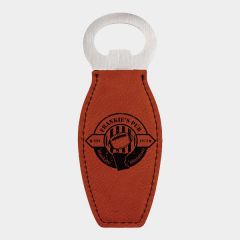 Magentic Bottle Openers - Rawhide + Black