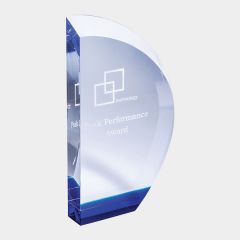 evright.com | Crystal Award Blue Base Sail