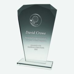 evright.com | Great Value Clear Crystal Award Bevelled Arch