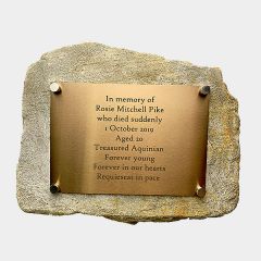 evright.com | Custom Polished Brass Plaque