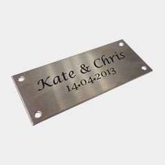 evright.com | Custom Stainless Steel Plaque