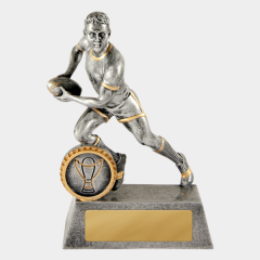 evright.com | The Mercurial Playmaker Series Rugby Trophy | 140mm