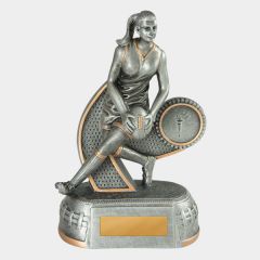 evright.com | Mega Star Series AFL Footy Trophy Female  (150mm)