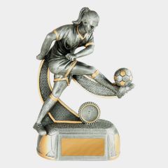 evright.com | Megastar Series Soccer Trophy Female |125mm