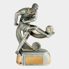 evright.com | Megastar Series Soccer Trophy Male |125mm