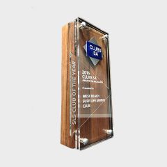 evright.com | Custom Award with Wood and Acrylic