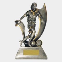 evright.com | Velocity Series Soccer Trophy Female | 125mm
