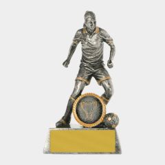 evright.com | All Action Hero Soccer Trophy Female  |140mm