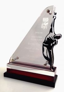 Action Sport Laser Cut Custom Trophy