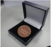 Antique copper plated medal set