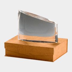 evright.com | Oblong Cylinder Crystal Award 