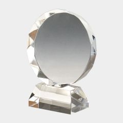 evright.com | Quality Crystal Award - Chiseled Circle Award