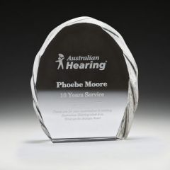 evright.com | Clarity Clear Paperweight Crystal Award