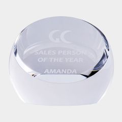 evright.com | Clarity Clear Paperweight Crystal Award