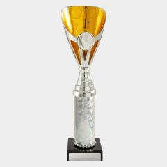 evright.com | Arianna Cup Dance / Calisthenics Trophy - Silver + Gold | 272mm