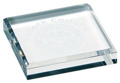 Acrylic Award - Paperweight