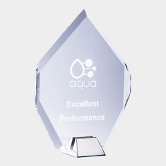 evright.com | Glacier Series Acrylic Award - Heptagon