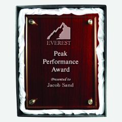 evright.com | Woodgrain + Acrylic Plaque