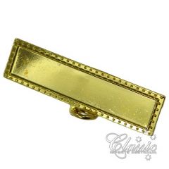 evright.com | Gold Name Badge With Loop
