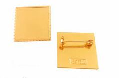evright.com | Square Gold Badge 25mm