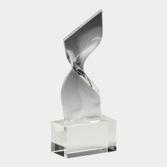 evright.com | Single Twist Crystal Trophy